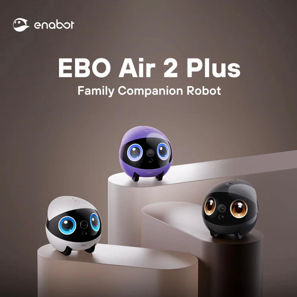 กล้องวงจรปิดหุ่นยนต์ ENABOT EBO AIR 2 PLUS สีเทา